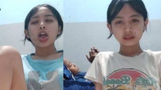 Andini Permata Sari Viral pakai seragam Smp